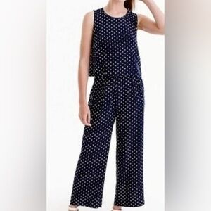 Cute silk jumpsuit - great condition!